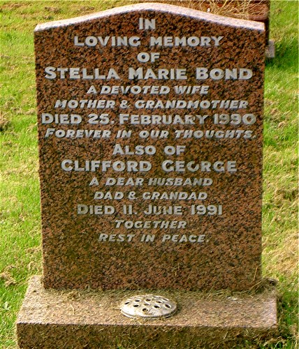 grave of clifford bond